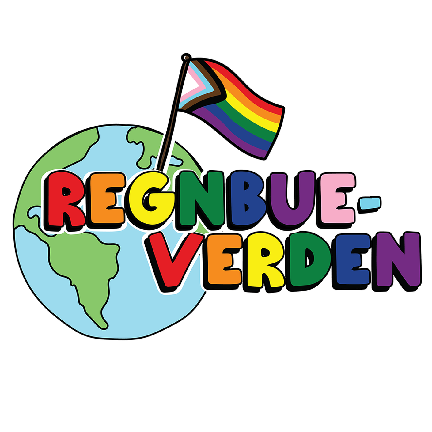 Regnbueverden podcast artwork
